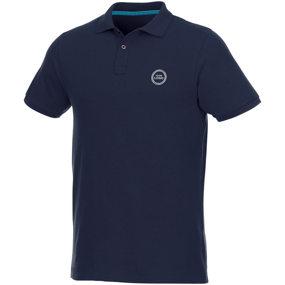 Beryl Poloshirt aus Bio-Recyclingmaterial für Herren navy