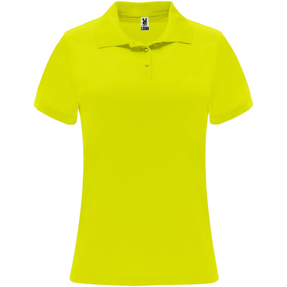 Monzha Sport Poloshirt für Damen Fluor Yellow