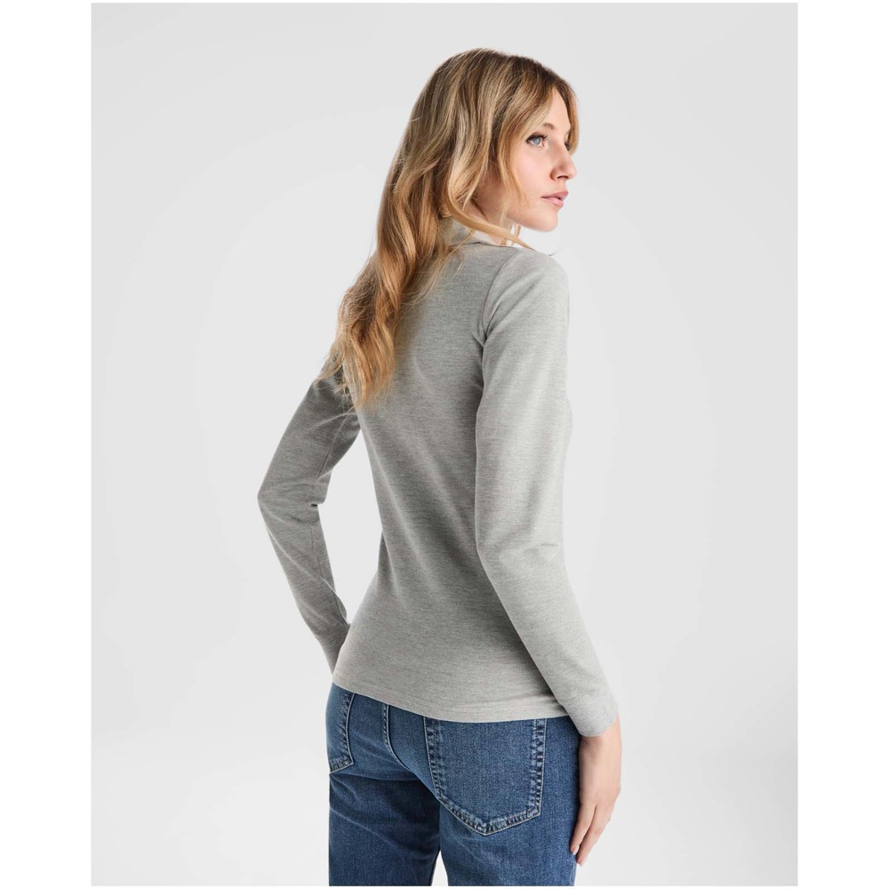 Estrella 220 g/m² Langarm Poloshirt für Damen