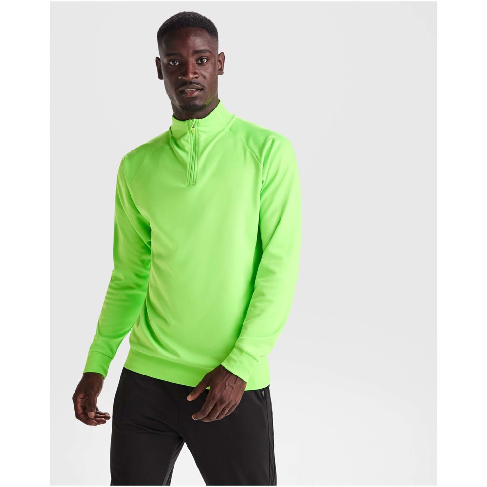 Epiro 200 g/m² Half-Zip Sweatshirt Unisex marineblau