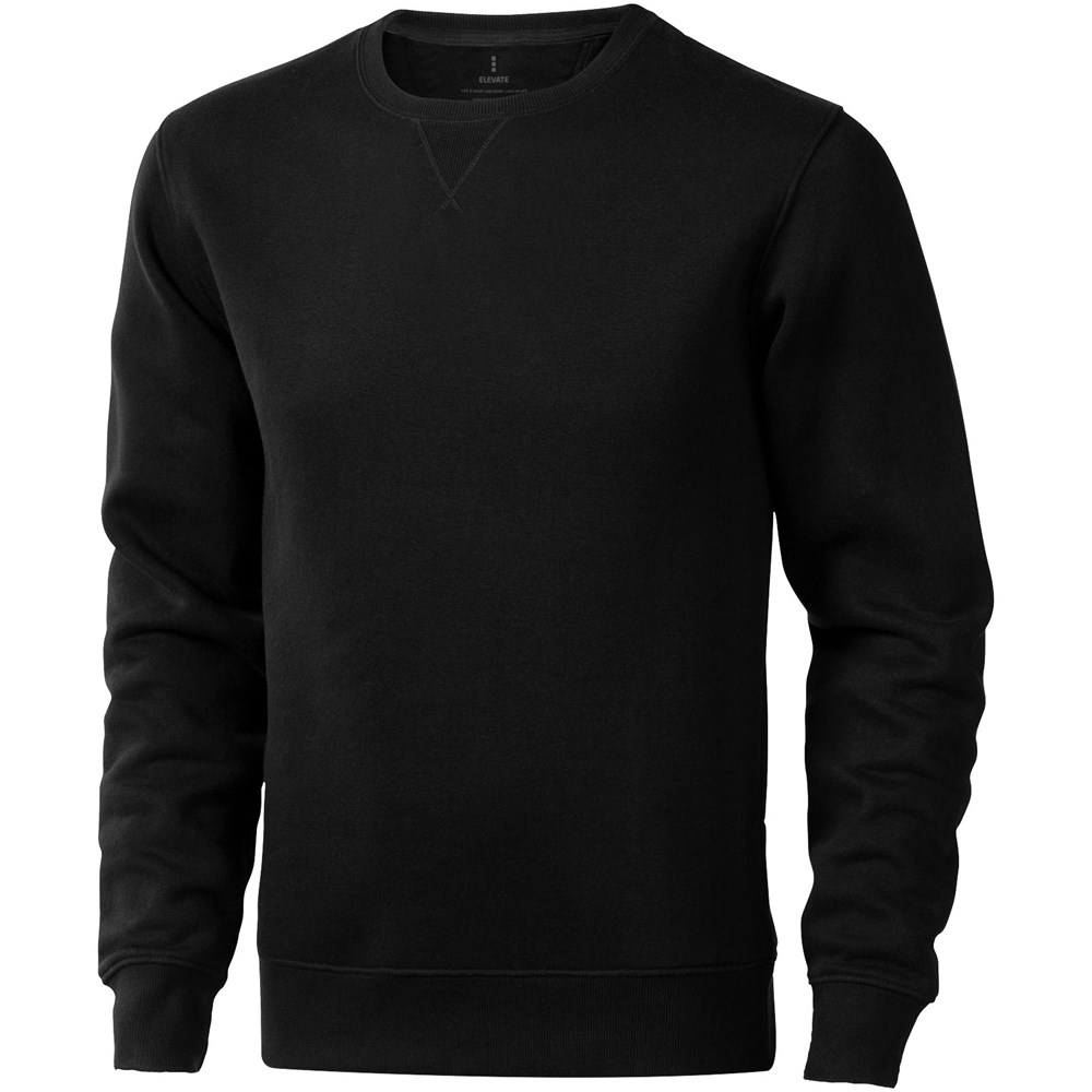 Surrey Sweatshirt mit Rundhalsausschnitt Unisex schwarz