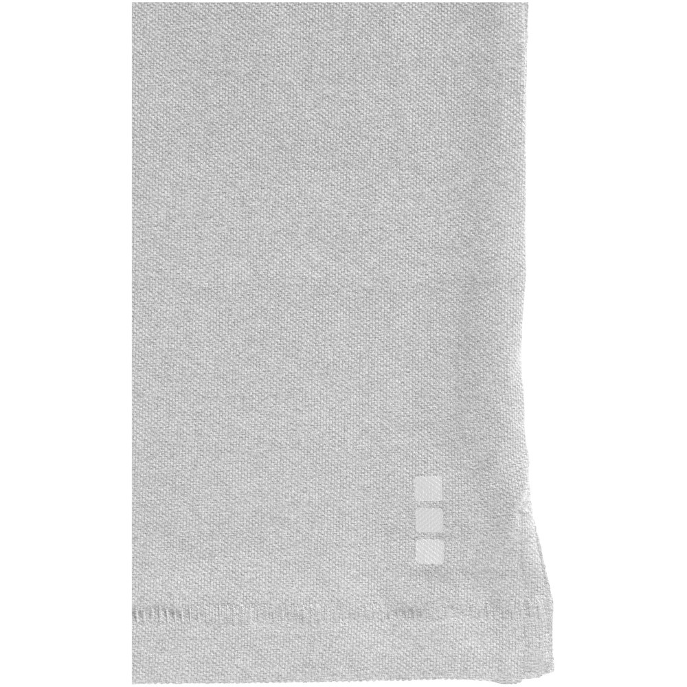 Oakville Langarm Poloshirt für Herren grau meliert
