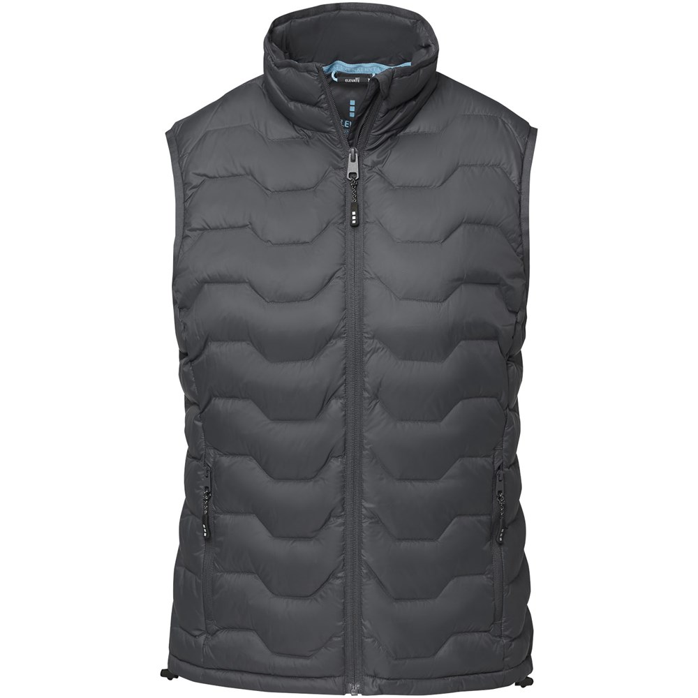 Epidote GRS isolierter Daunen-Bodywarmer für Damen aus recyceltem Material storm grey