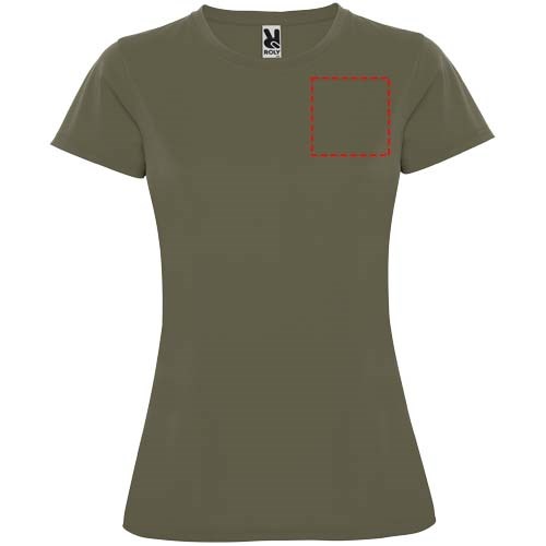 Montecarlo Sport T-Shirt für Damen Militar Green