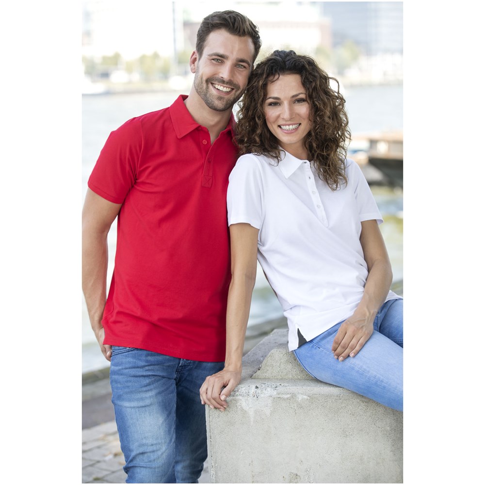Markham Stretch Poloshirt für Damen schwarz