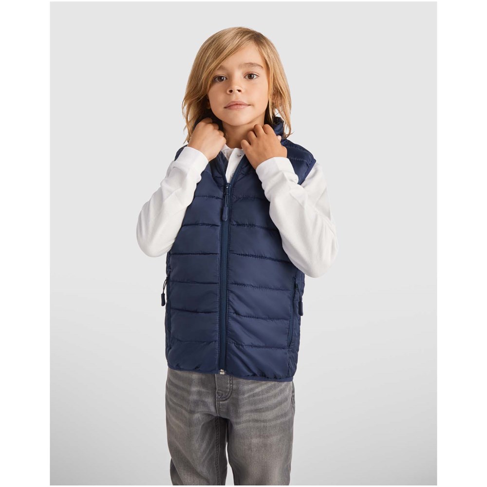 Oslo isolierter Bodywarmer für Kinder Electric Blue