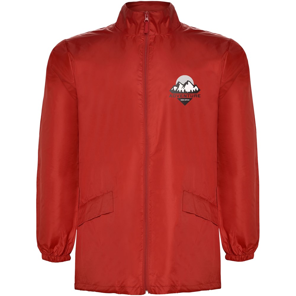 Escocia Leichte Regenjacke Unisex rot