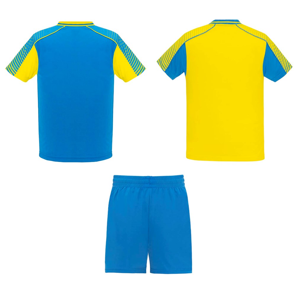 Juve Sport-Set für Kinder gelb, royalblau