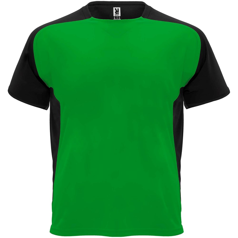 Bugatti T-Shirt Unisex aus recyceltem Material farngrün, schwarz
