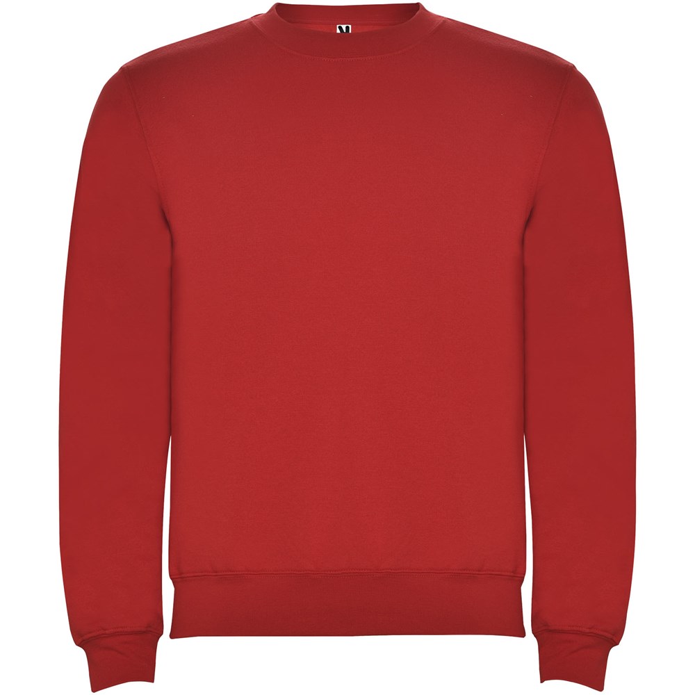 Clasica Sweatshirt mit Rundhalsausschnitt Unisex rot
