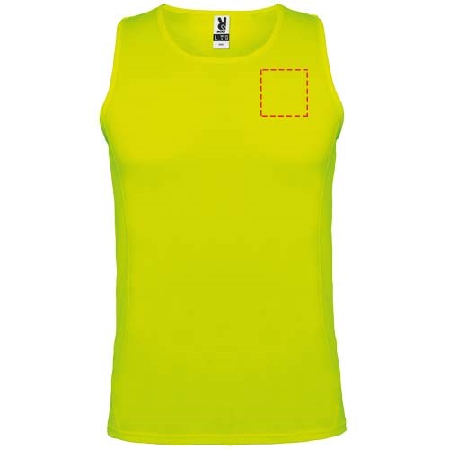 Andre Sport Top für Herren Fluor Yellow