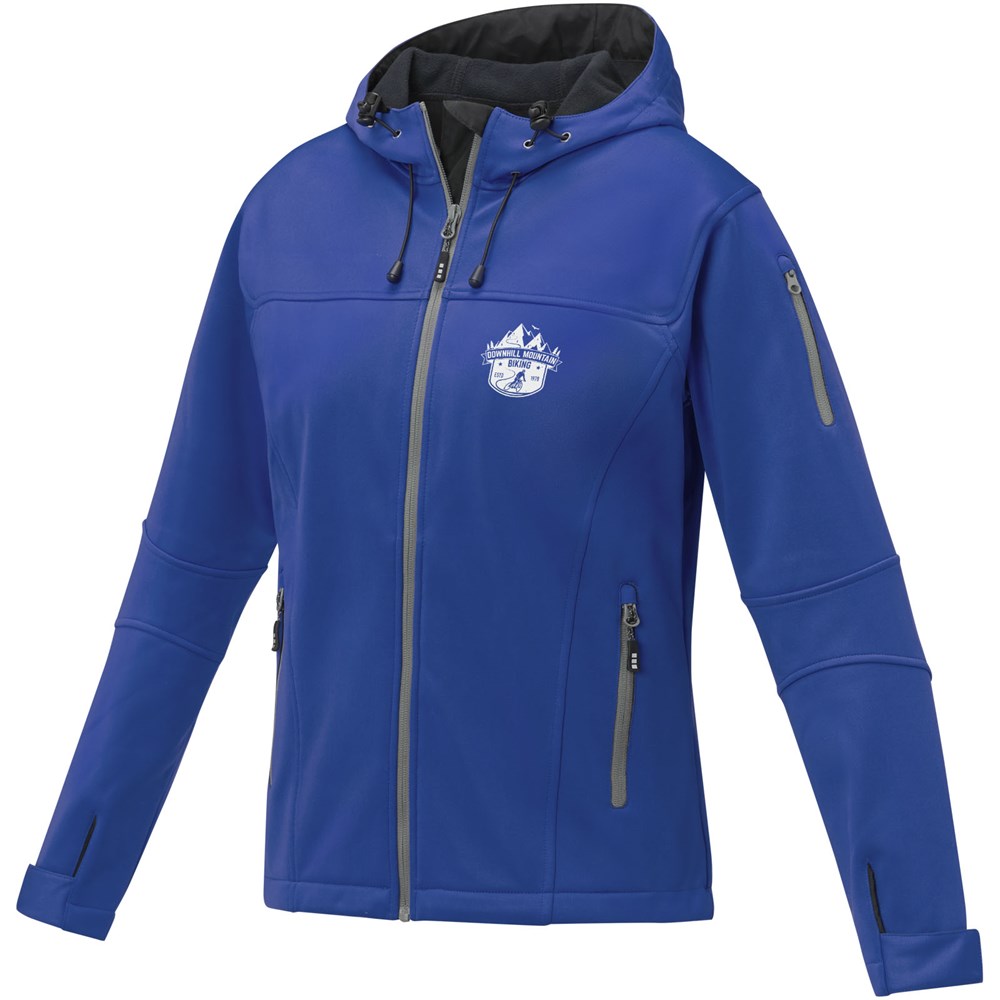 Match Softshelljacke für Damen blau