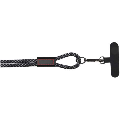 SMART 65W RPET Ladekabel mit Lanyard