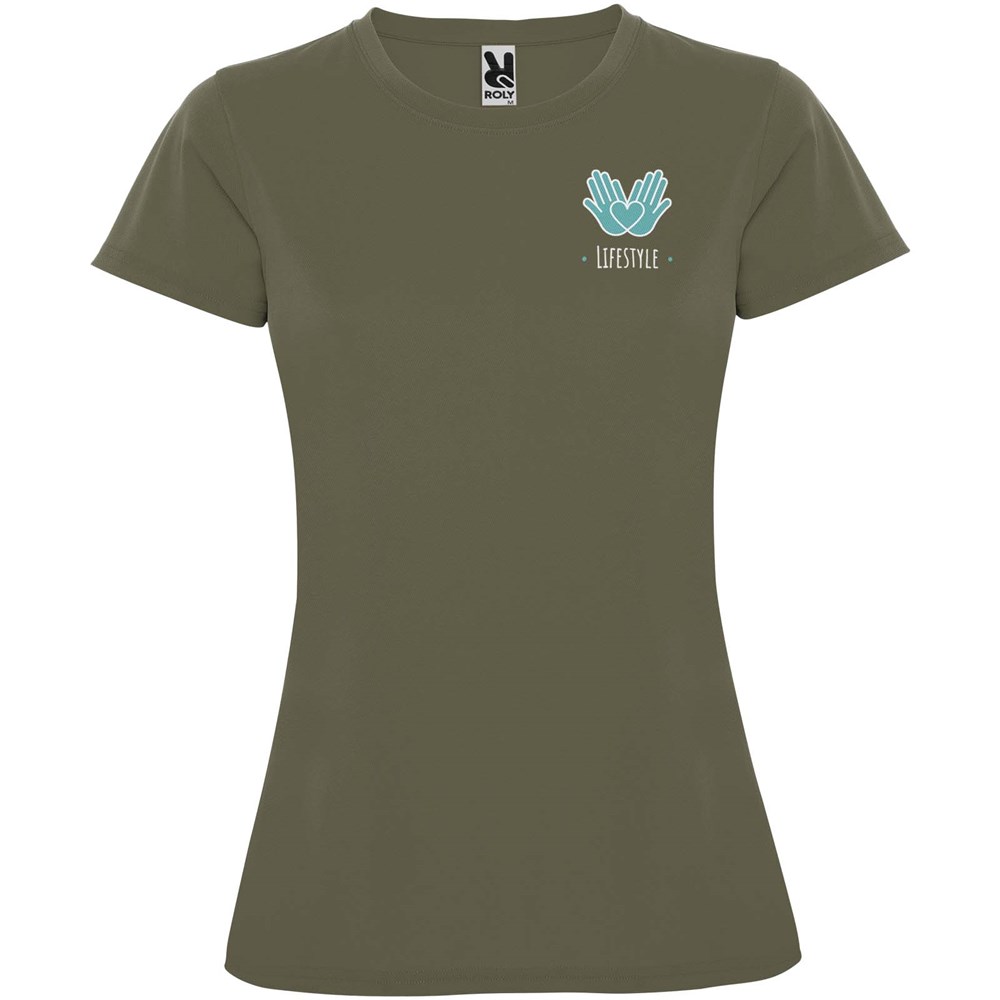 Montecarlo Sport T-Shirt für Damen Militar Green