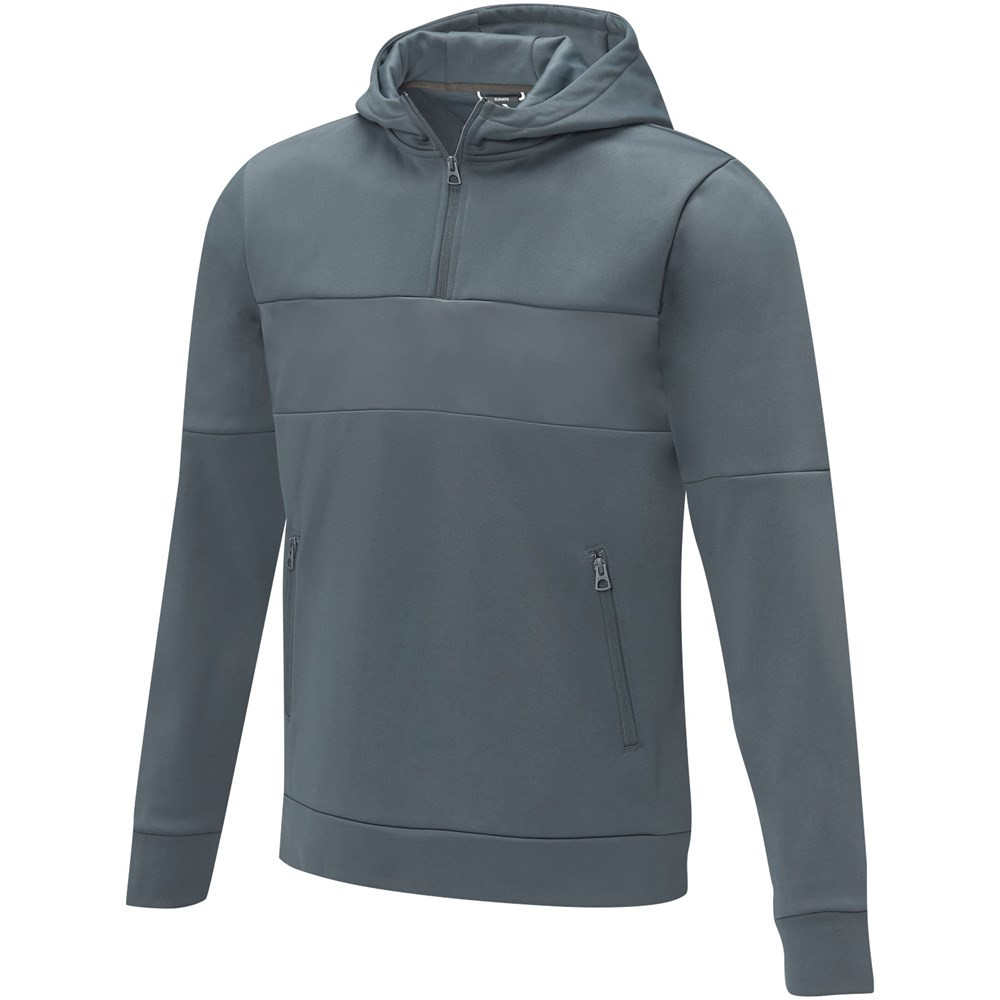 Sayan Kapuzenpullover mit halbem Reissverschluss für Herren