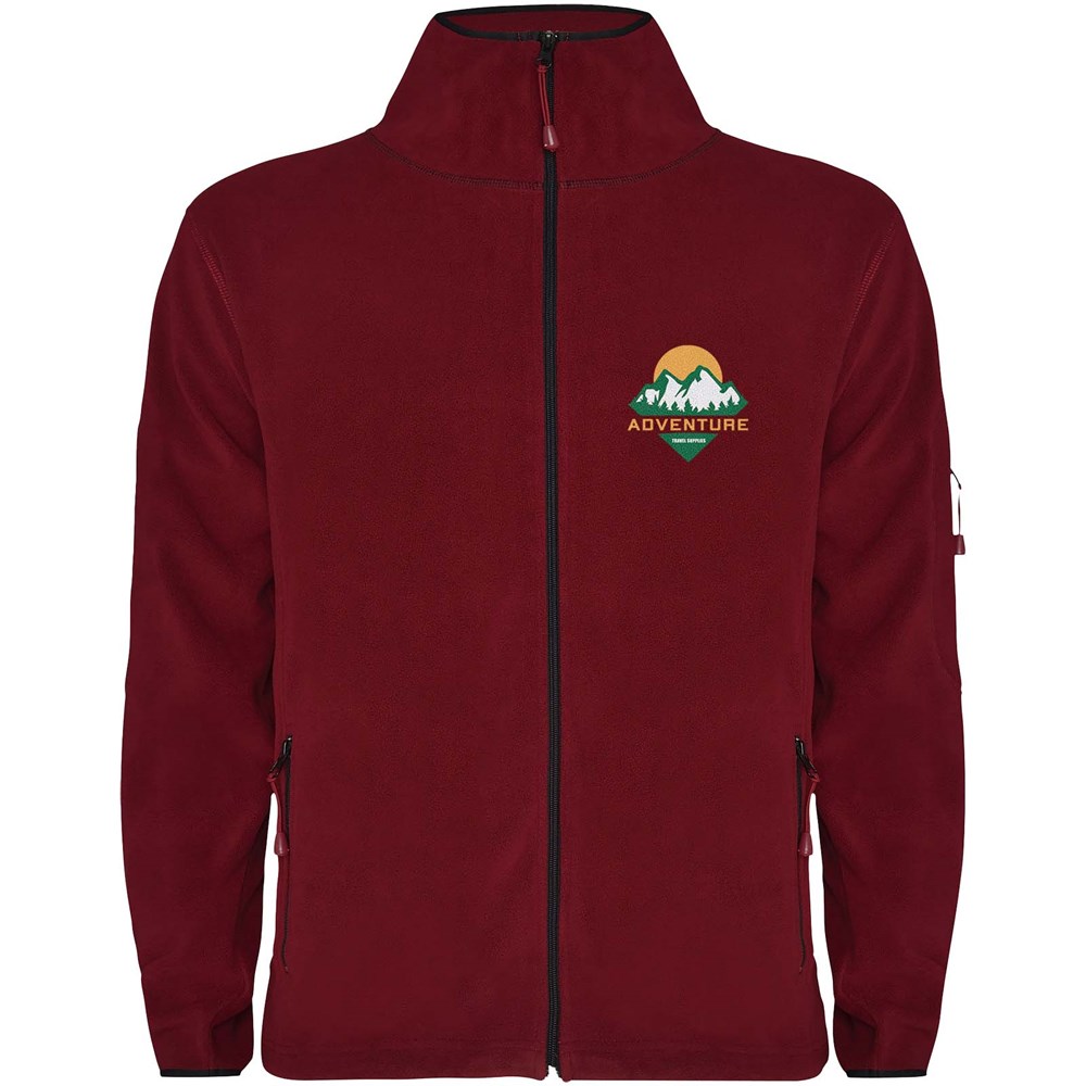 Luciane Microfleecejacke für Herren Garnet