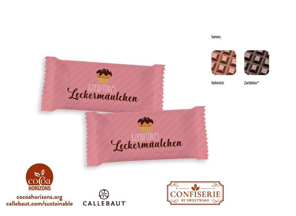 Schokolade 5 g Täfelchen