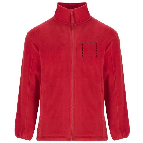 Artic Fleecejacke für Kinder rot