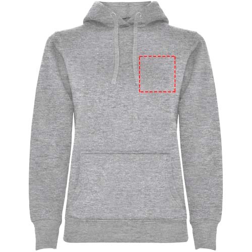 Urban Kapuzenpullover für Damen Marl Grey