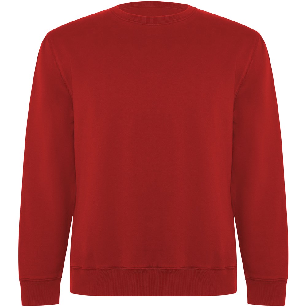 Batian Sweatshirt mit Rundhalsausschnitt aus Bio-Baumwolle Unisex rot