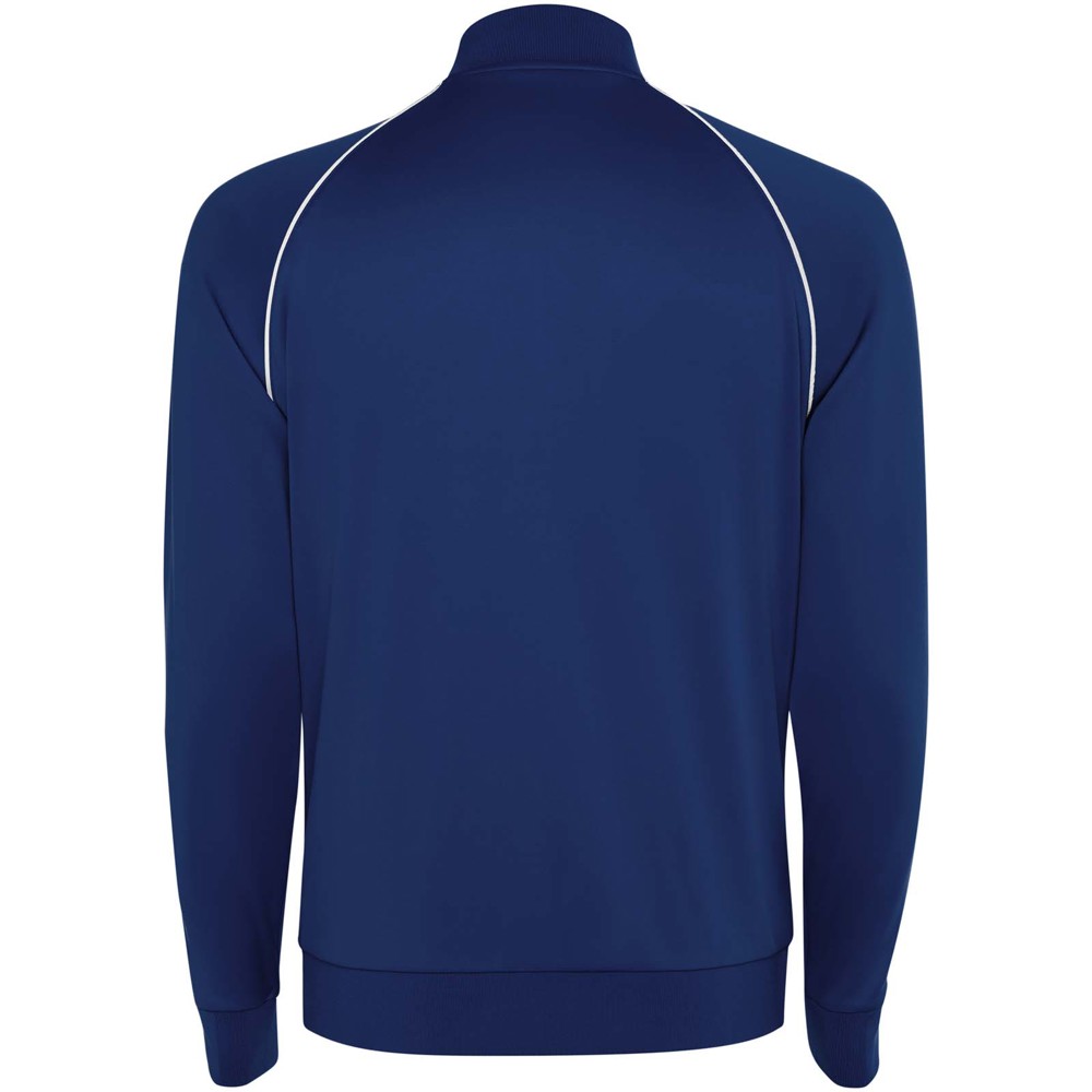 Valier Herren Sweatshirt mit durchgehendem Reissverschluss marineblau