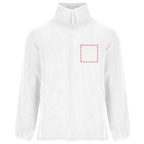 Artic Fleecejacke für Herren weiss