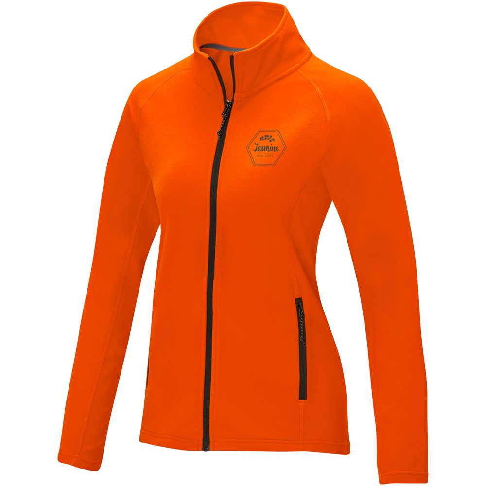 Zelus Fleecejacke für Damen orange