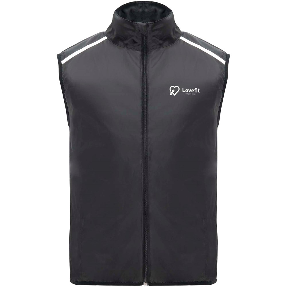 Jannu leichte Laufweste Unisex schwarz