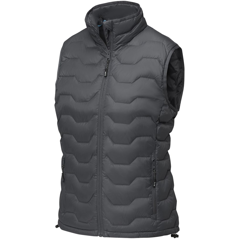 Epidote GRS isolierter Daunen-Bodywarmer für Damen aus recyceltem Material storm grey