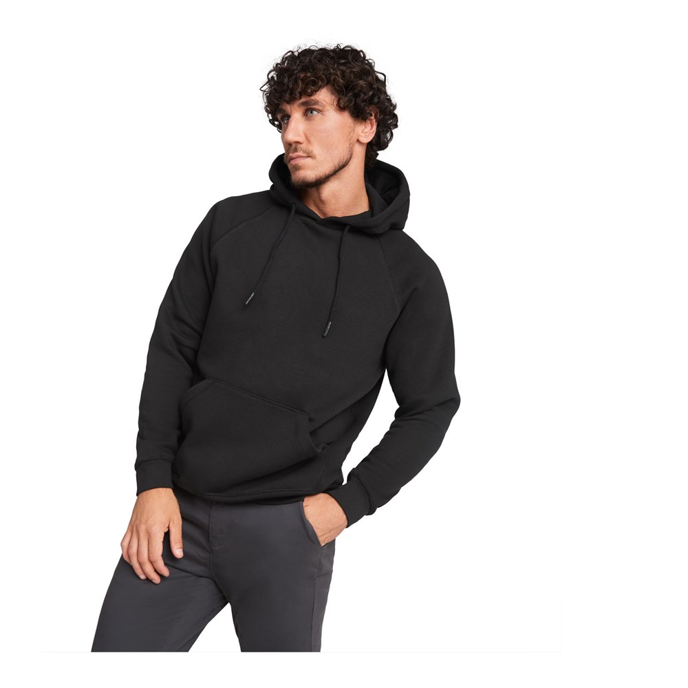 Vinson Kapuzenpullover aus Bio-Baumwolle Unisex Marl Grey