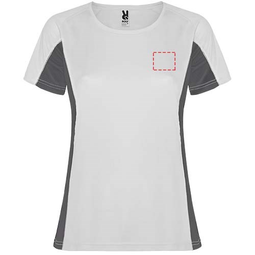 Shanghai Sport T-Shirt für Damen weiss, Dark Lead