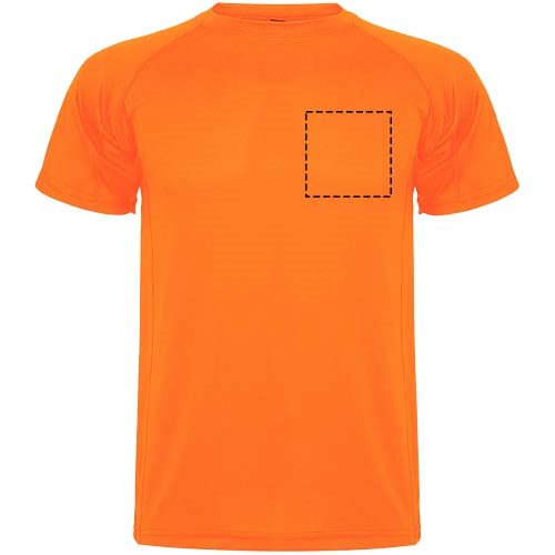 Montecarlo Sport T-Shirt für Herren Fluor Orange