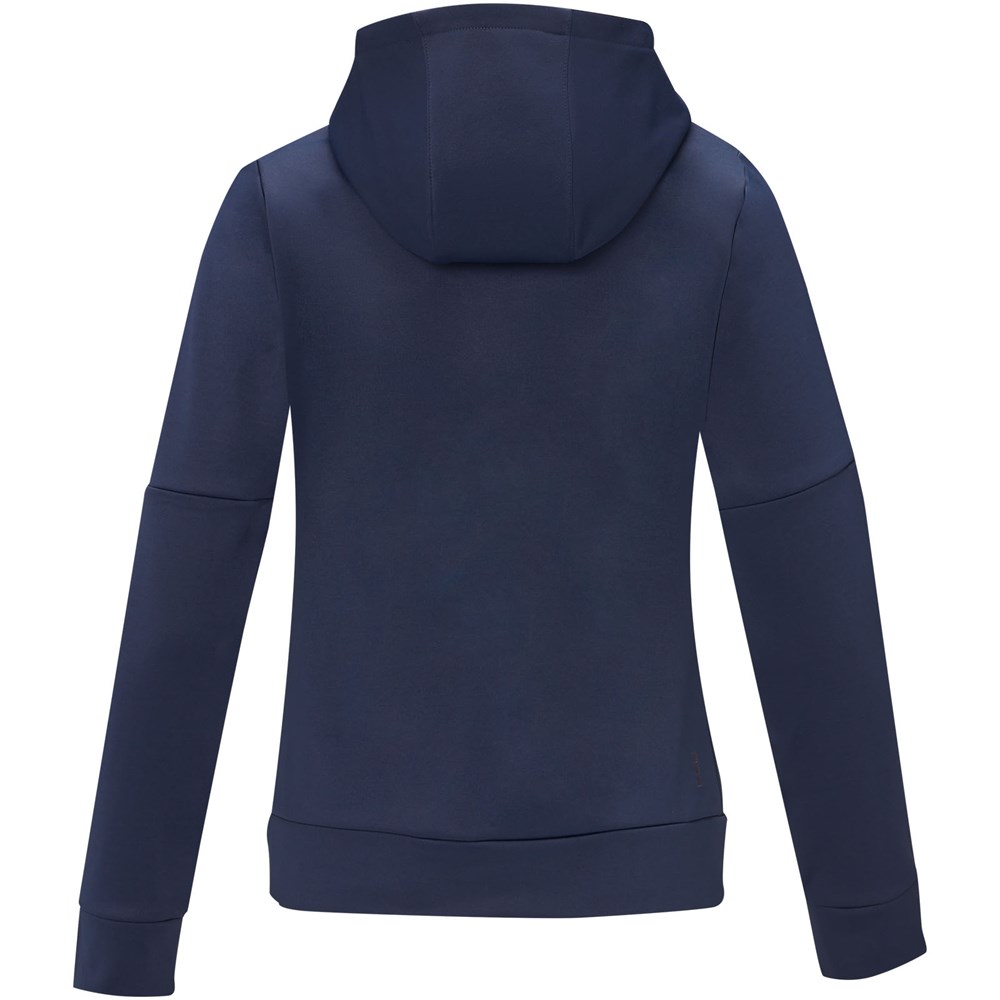 Sayan Kapuzenpullover mit halbem Reissverschluss für Damen navy