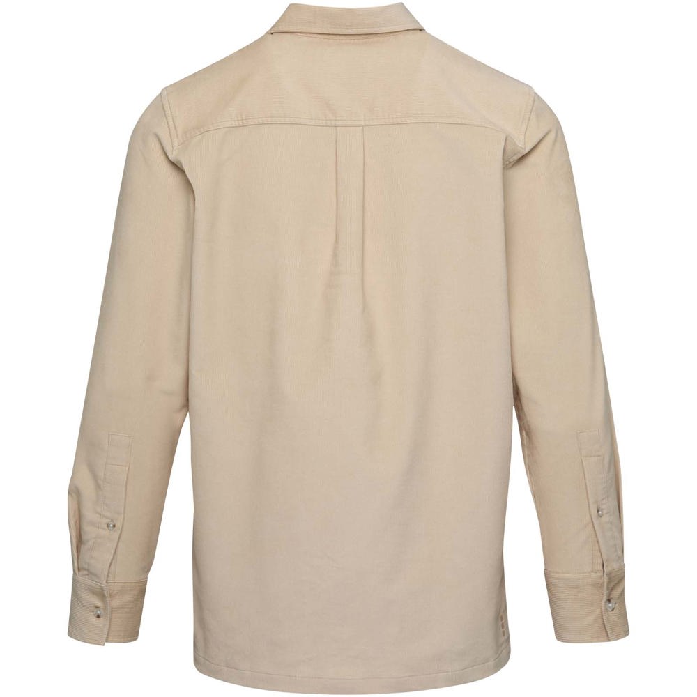 Alum Hemd aus Cord Unisex Oatmeal