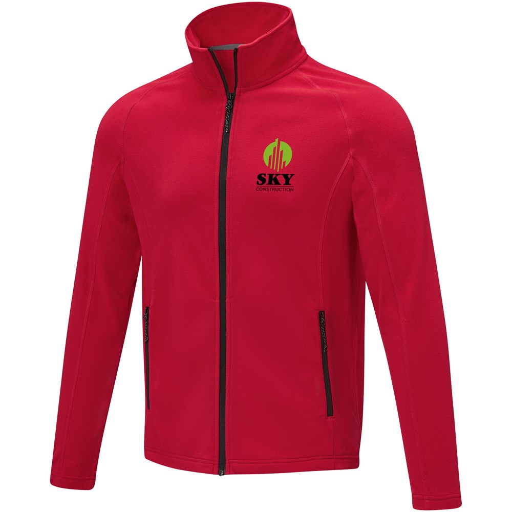 Zelus Fleecejacke für Herren rot