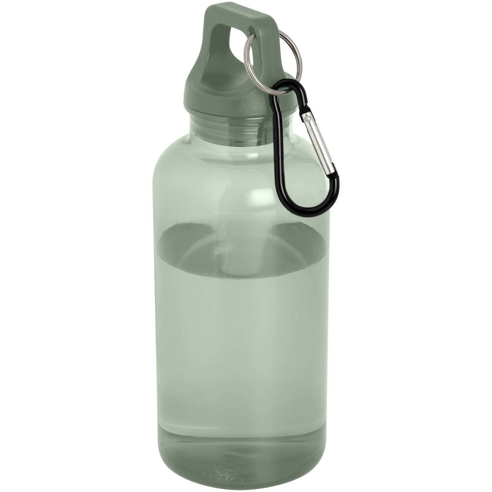 Oregon 400 ml RCS-zertifizierte Trinkflasche aus recyceltem Kunststoff mit Karabiner