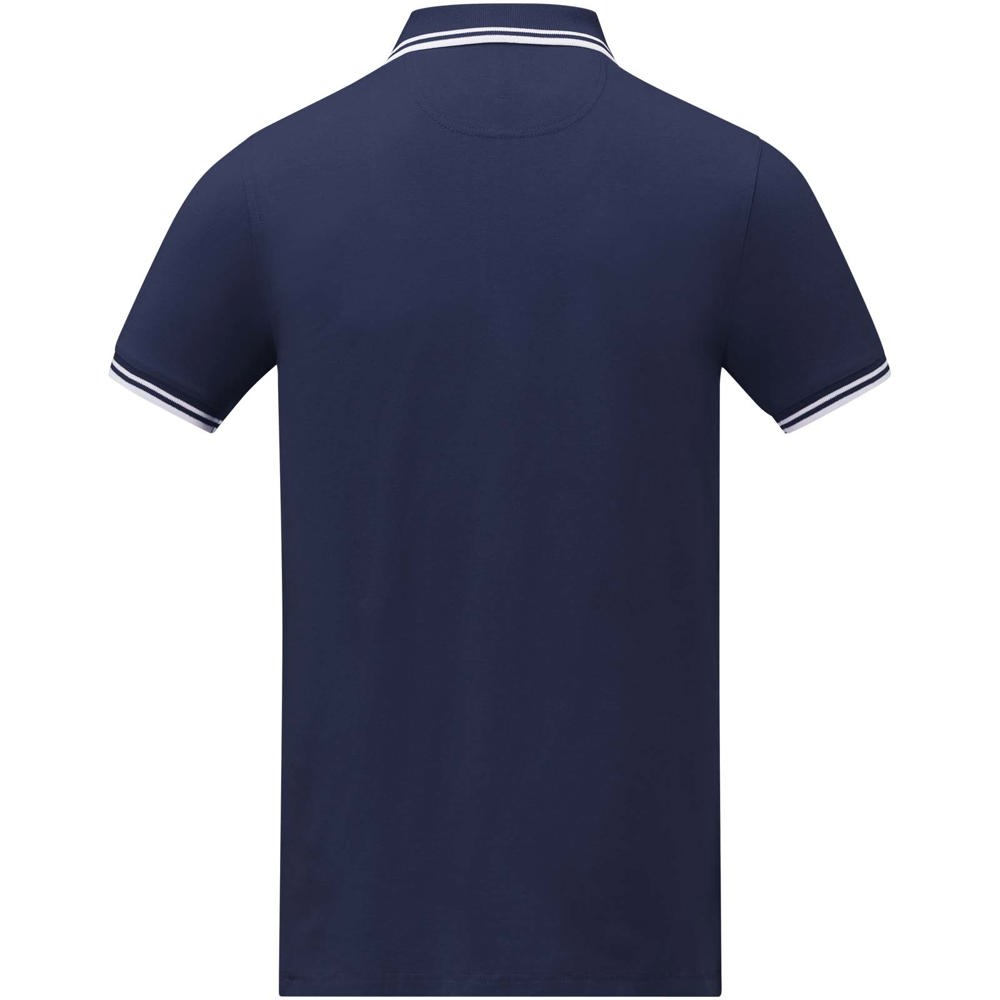 Amarago Polo mit abgesetztem Rand für Herren navy