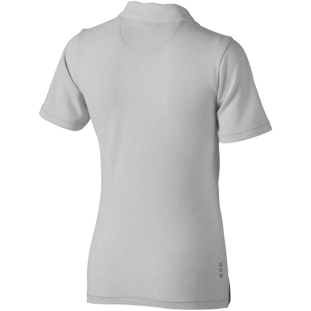 Markham Stretch Poloshirt für Damen grau meliert