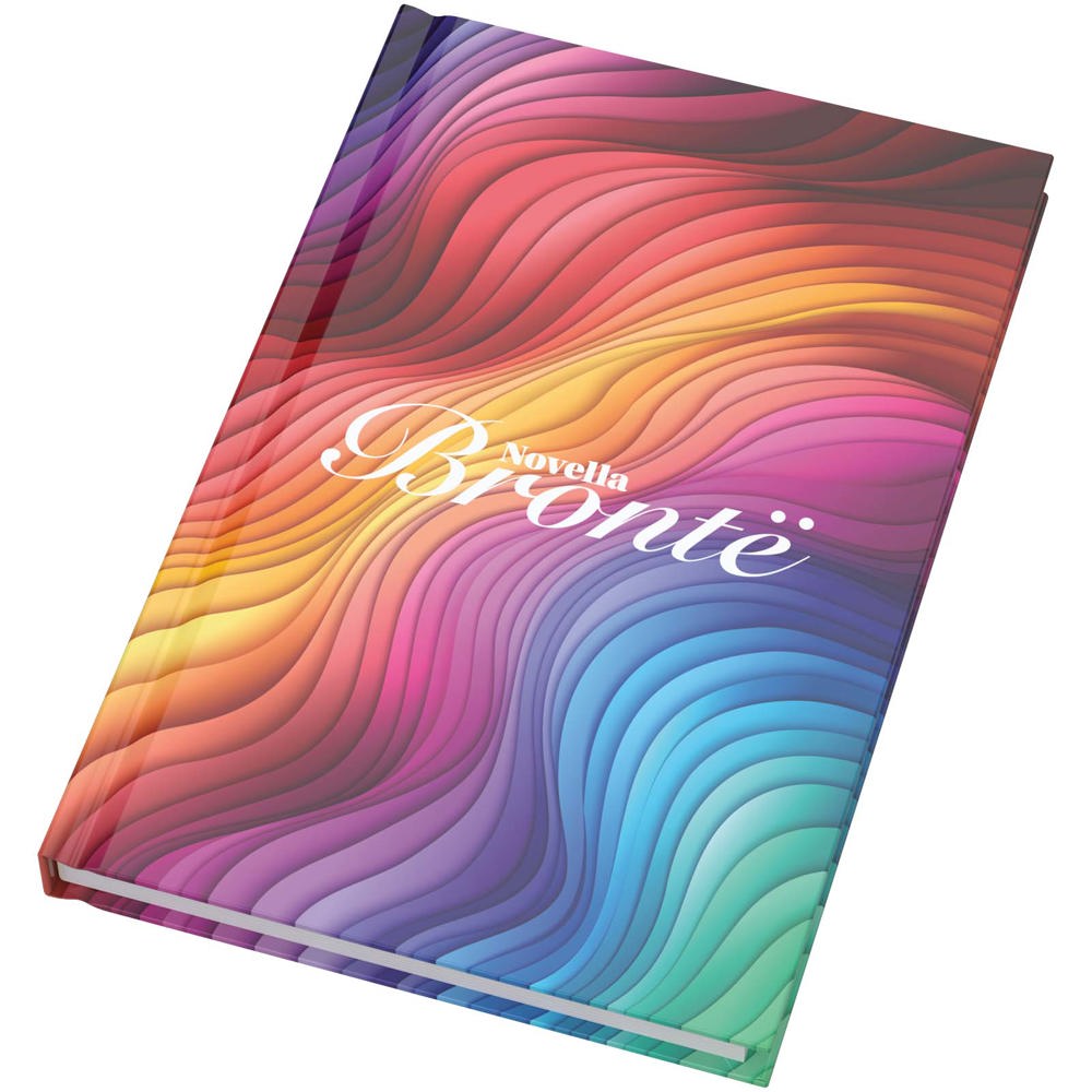 Novella Brontë A5 Hardcover Notizbuch mit glänzendem Finish – 100 Blatt