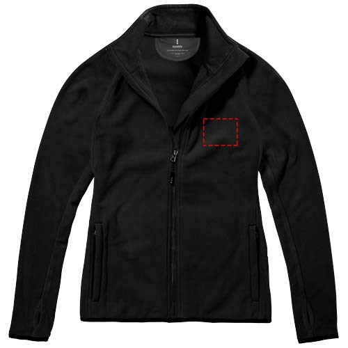 Brossard Fleecejacke für Damen schwarz