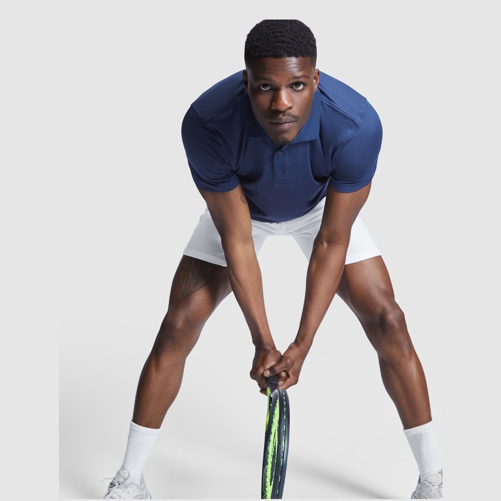 Monzha Sport Poloshirt für Herren weiss