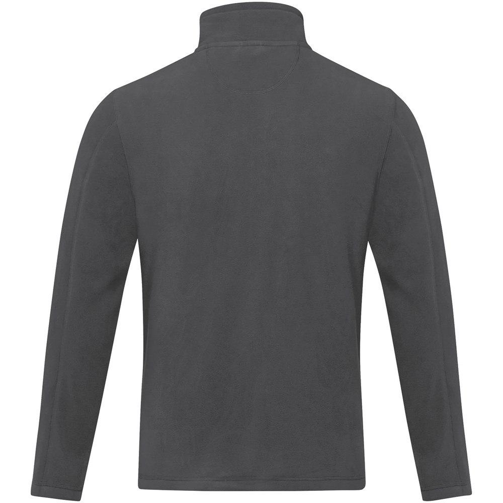 Amber GRS recycelte Fleecejacke für Herren storm grey