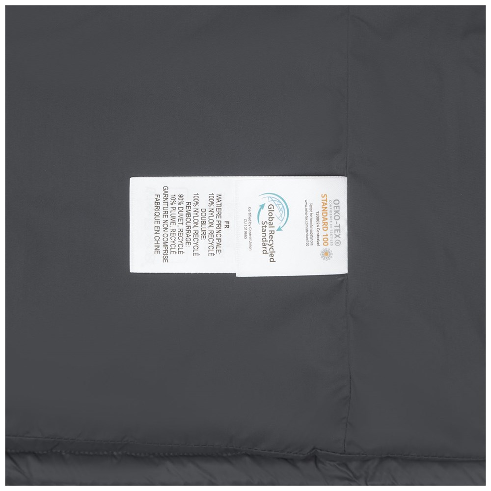 Epidote GRS isolierter Daunen-Bodywarmer für Damen aus recyceltem Material storm grey