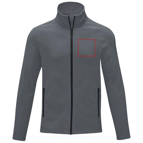 Zelus Fleecejacke für Herren storm grey