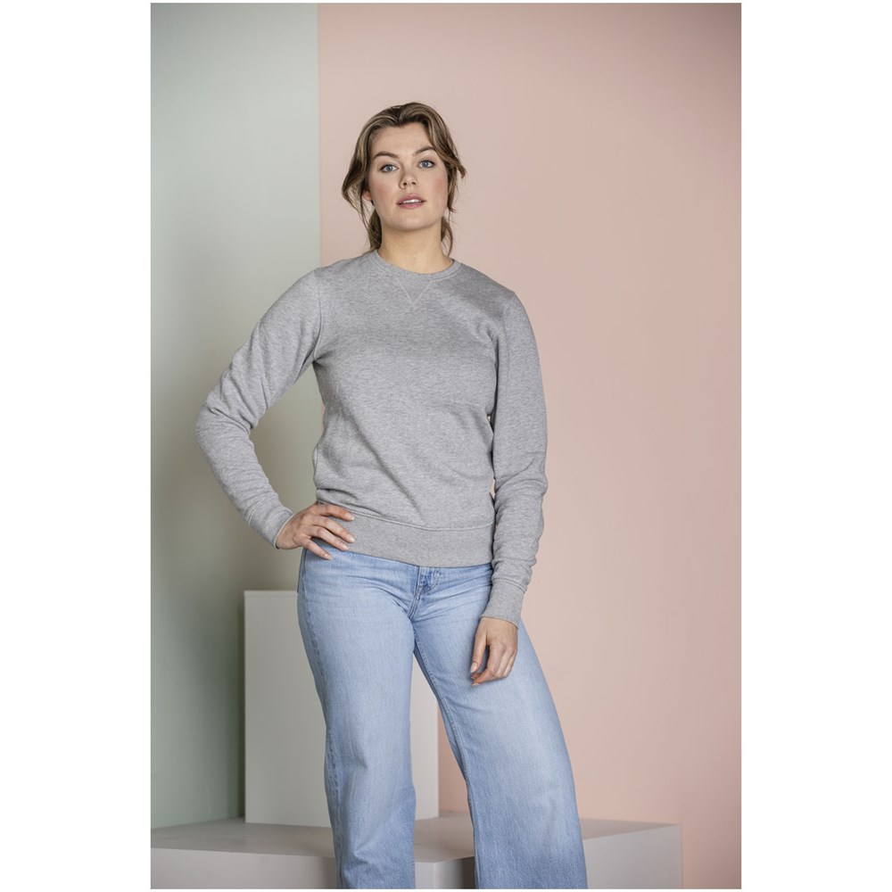Surrey Sweatshirt mit Rundhalsausschnitt Unisex grau meliert