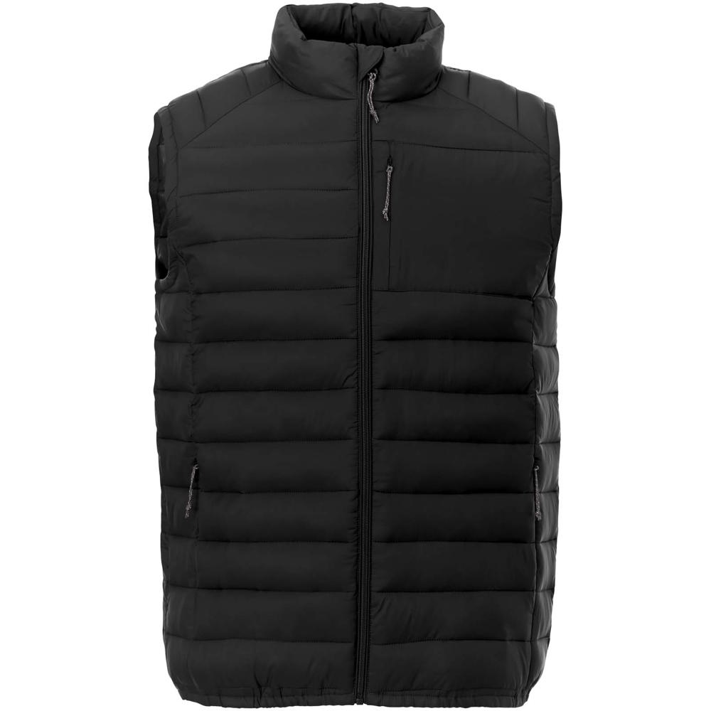 Pallas recycelter wattierter Bodywarmer für Herren schwarz