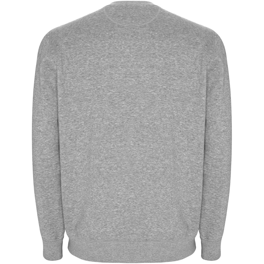 Batian Sweatshirt mit Rundhalsausschnitt aus Bio-Baumwolle Unisex Marl Grey