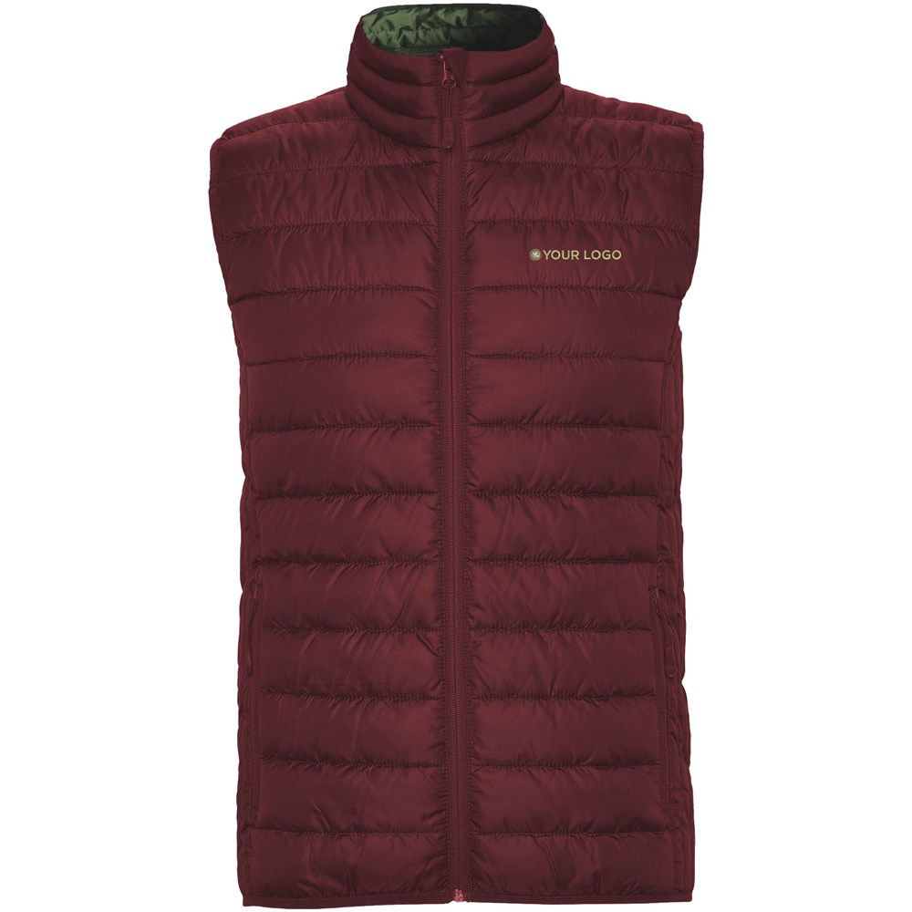 Oslo isolierter Bodywarmer für Herren Garnet