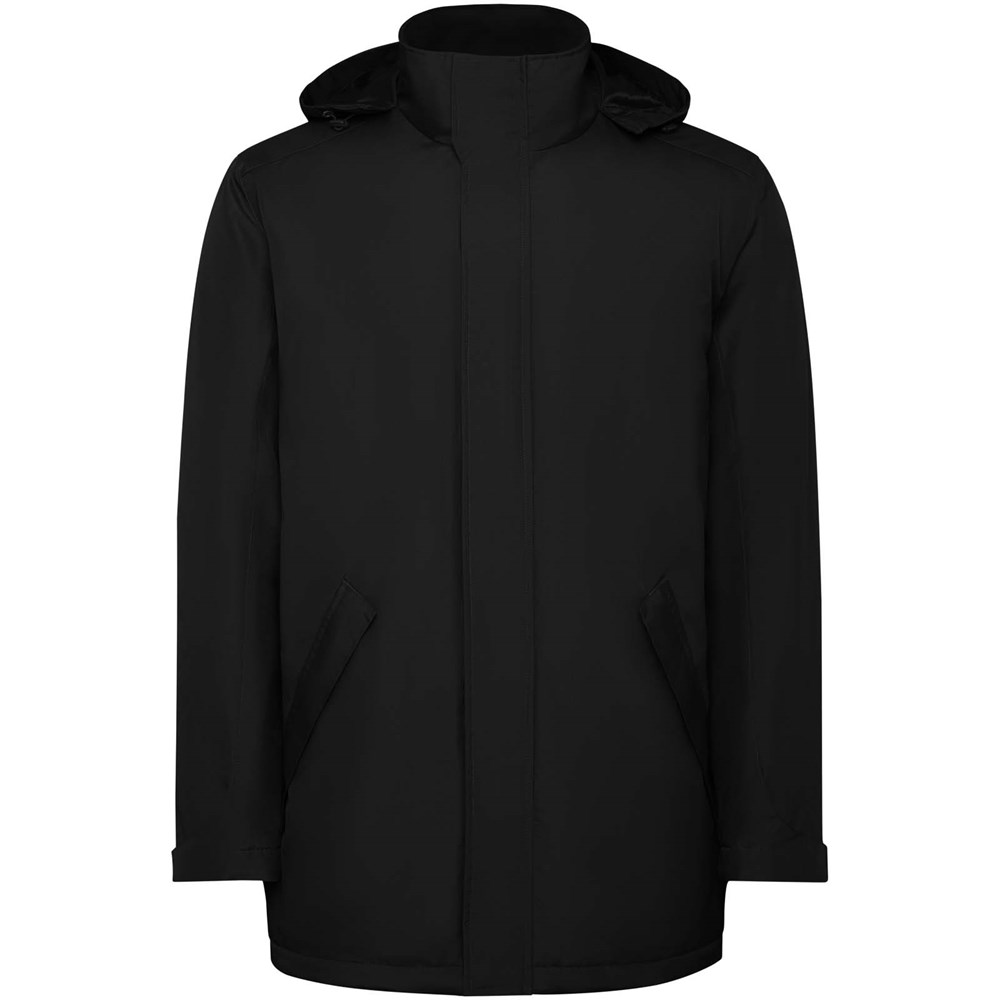 America wattierter Parka für Kinder schwarz