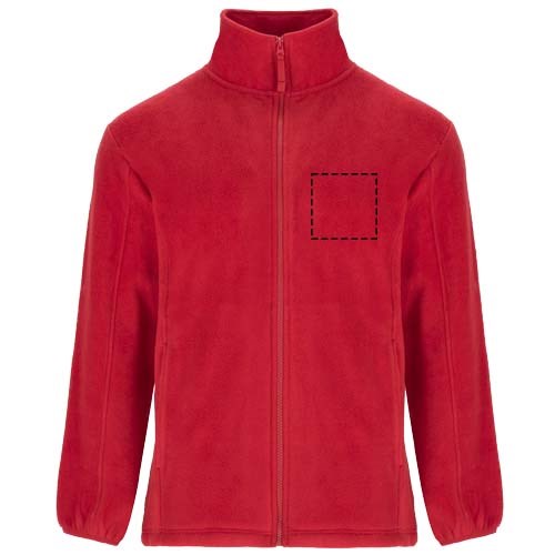 Artic Fleecejacke für Herren rot